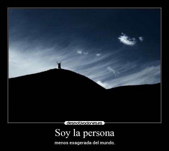 Soy la persona - 