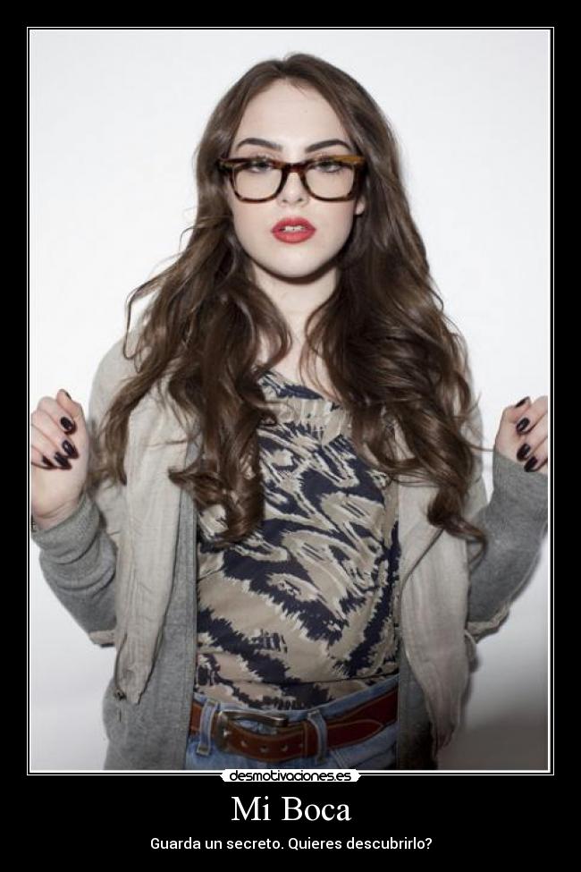 Mi Boca - Guarda un secreto. Quieres descubrirlo?