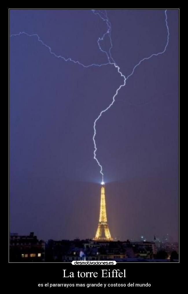 carteles pararrayos eiffel desmotivaciones