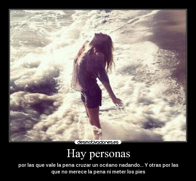 Hay personas -