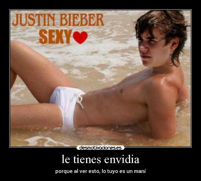 le tienes envidia - porque al ver esto, lo tuyo es un maní