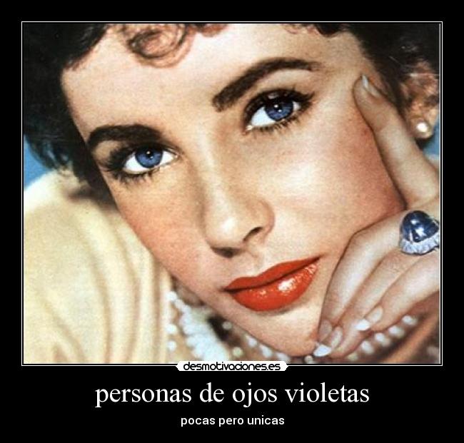 personas de ojos violetas - 