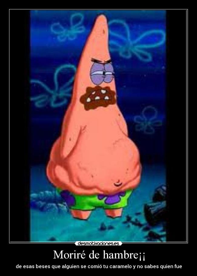 carteles bob esponja desmotivaciones