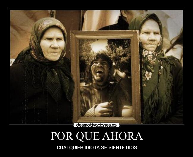 carteles dios religion idiota viejitas desmotivaciones