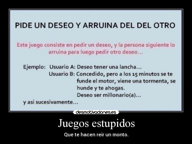 carteles juego desmotivaciones