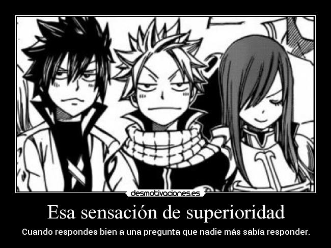Esa sensación de superioridad - 