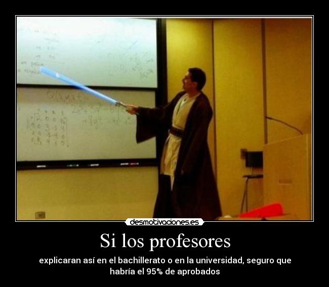 Si los profesores - 