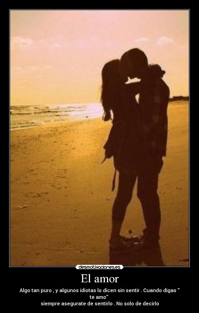 El amor -