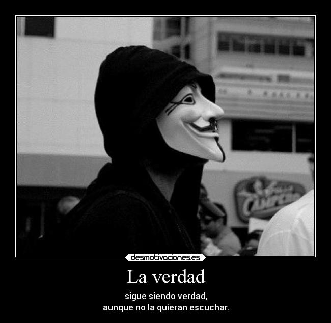 La verdad -