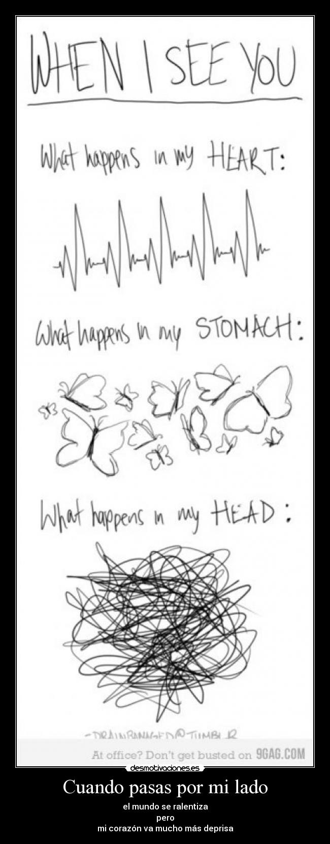 Cuando pasas por mi lado - 