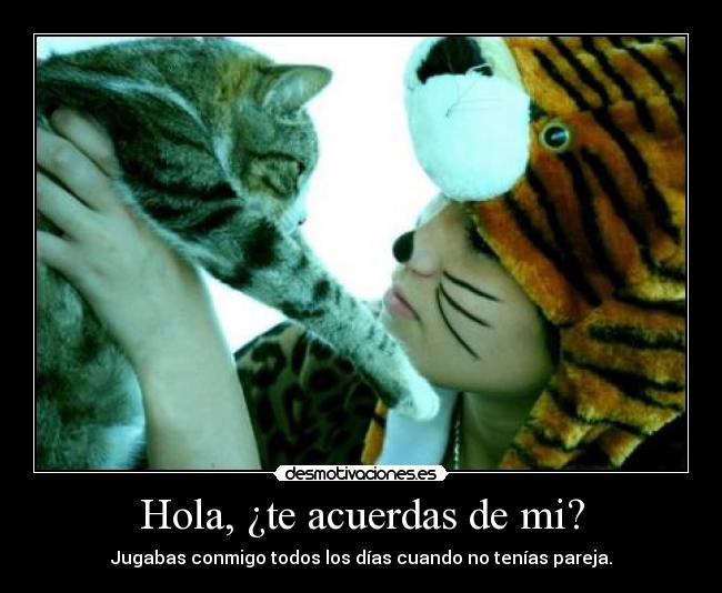 Hola, ¿te acuerdas de mi? - 