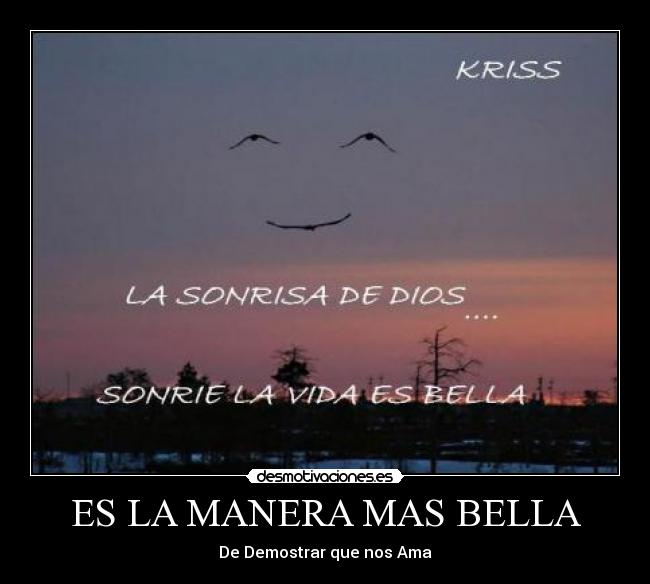ES LA MANERA MAS BELLA - 