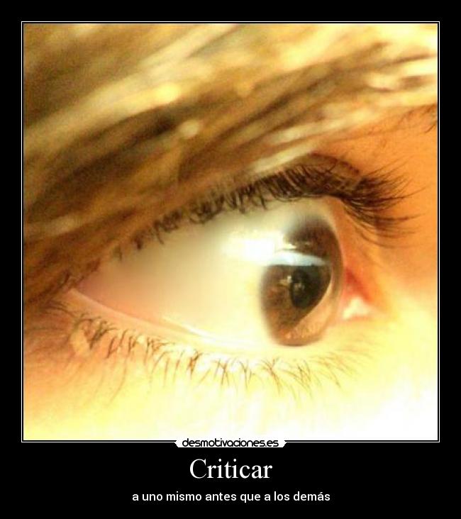 Criticar -