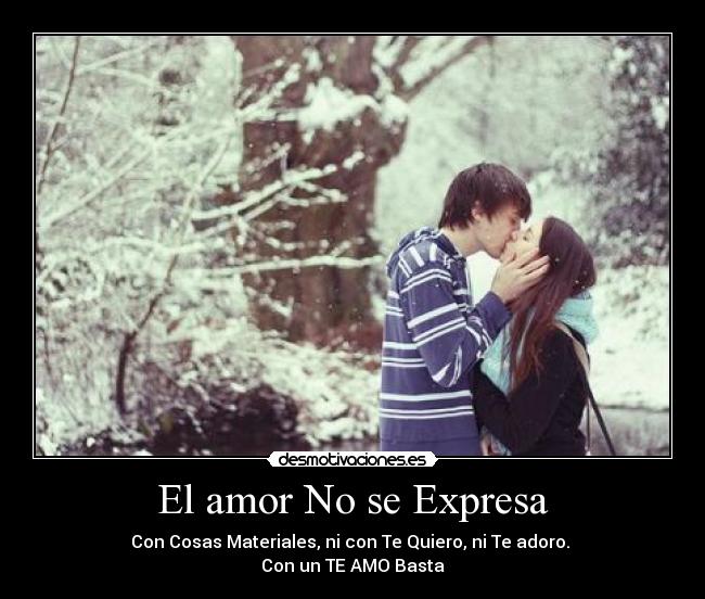 El amor No se Expresa -