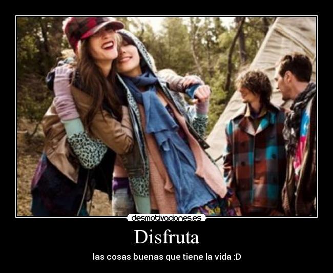 Disfruta -