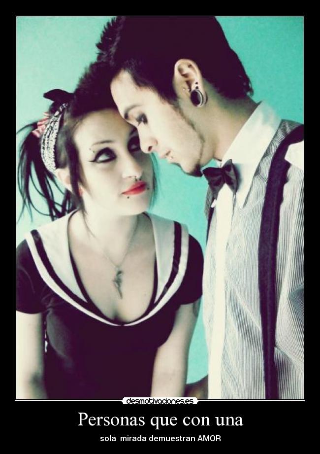 Personas que con una -