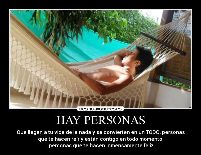 HAY PERSONAS - 