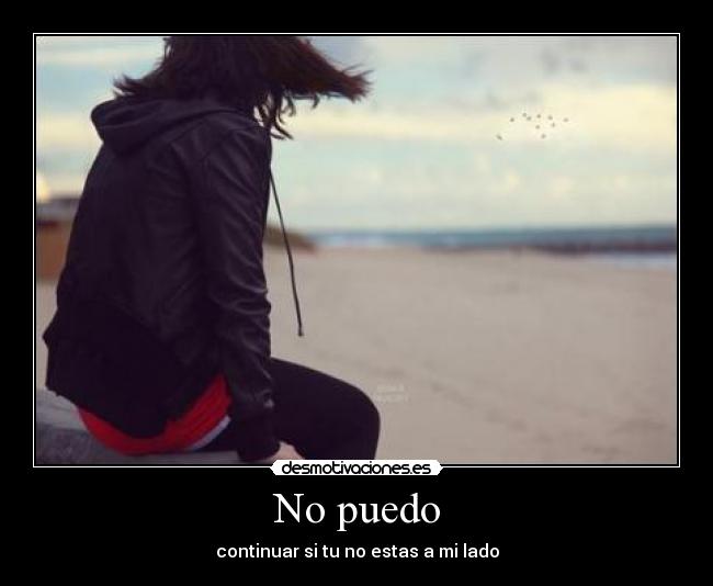 No puedo -