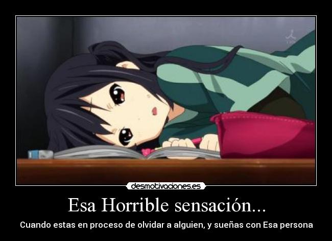 Esa Horrible sensación... - 