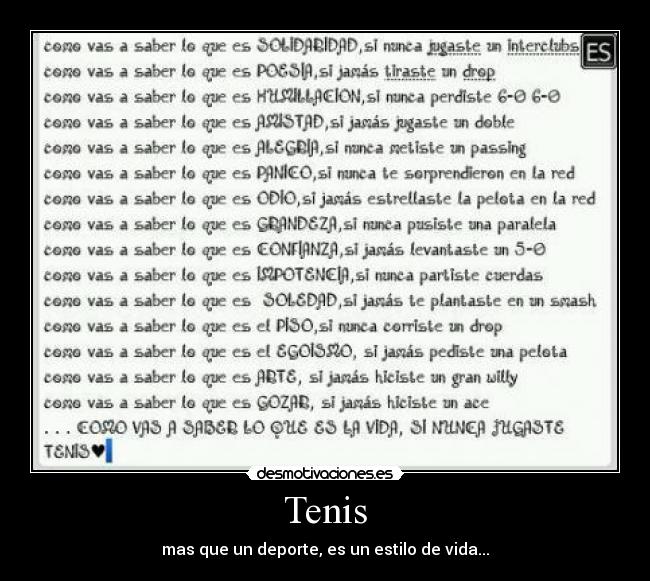 Tenis -