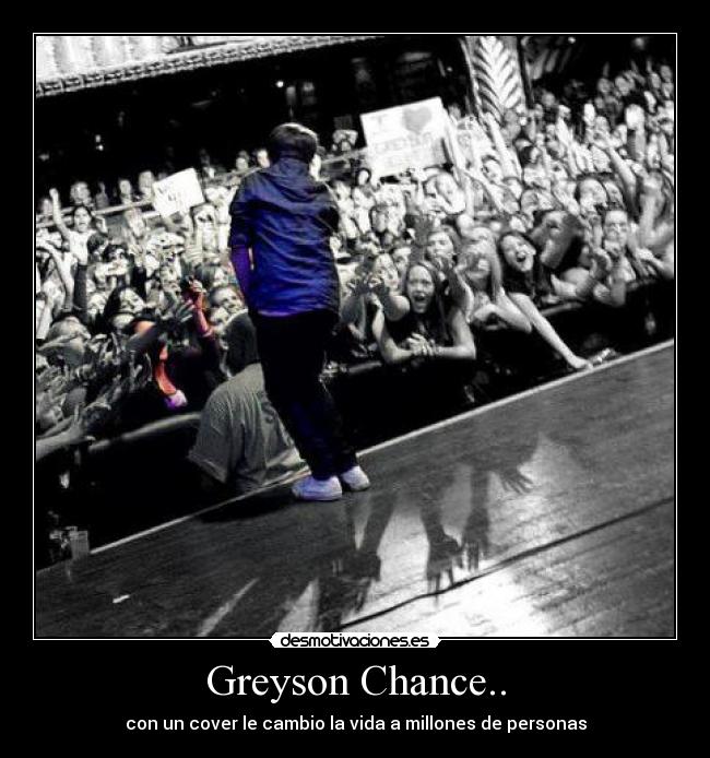 carteles greyson chance enchancers paparazzi cover desmotivaciones