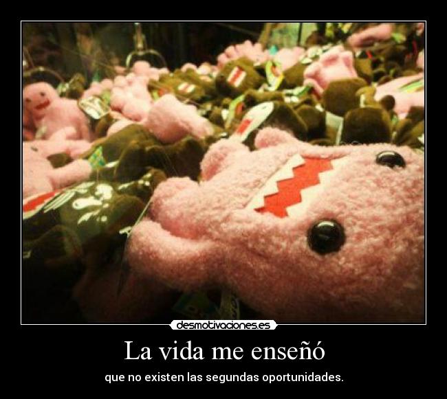 La vida me enseñó - 