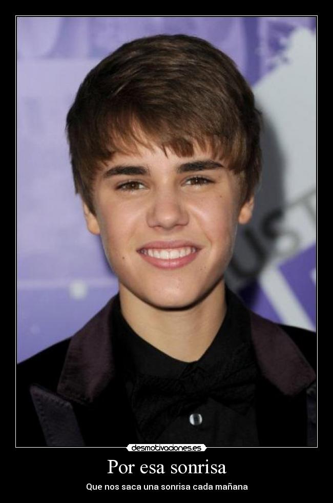 Por esa sonrisa -
