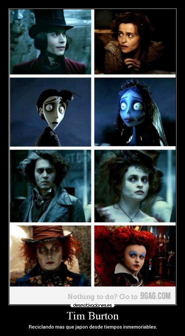 Tim Burton - Reciclando mas que japon desde tiempos inmemoriables.