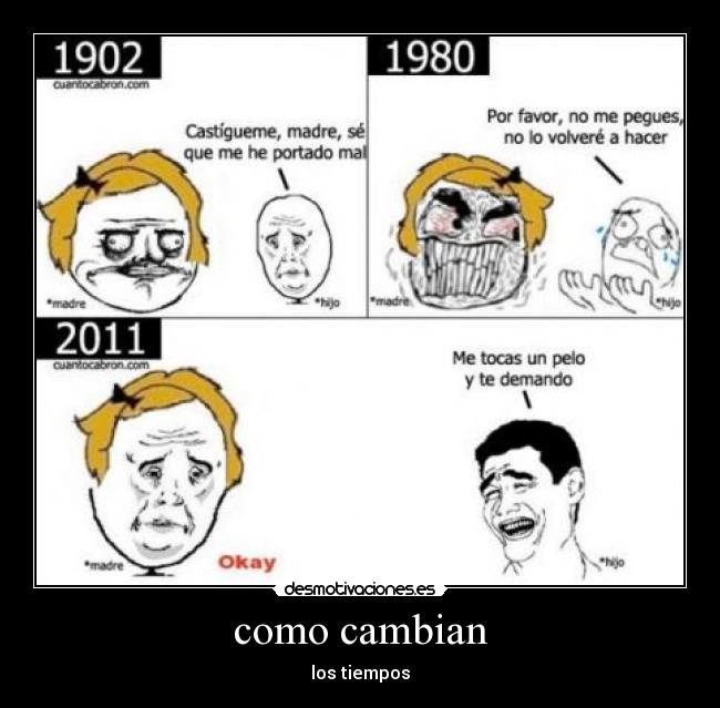 como cambian -