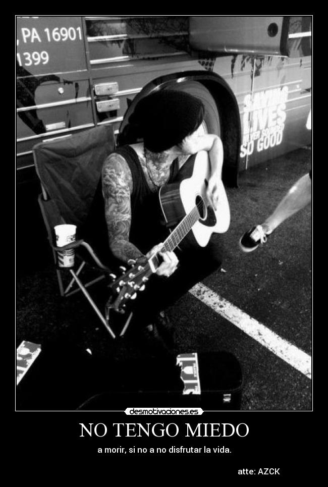 NO TENGO MIEDO -