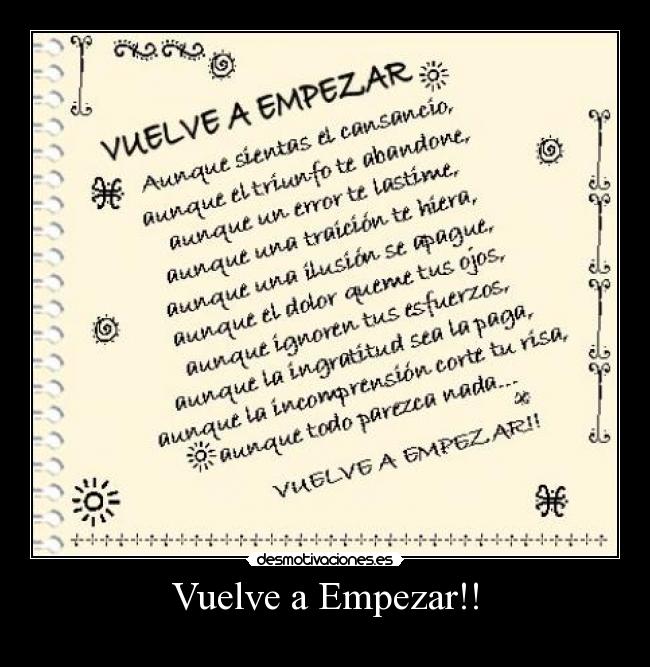 Vuelve a Empezar!! - 