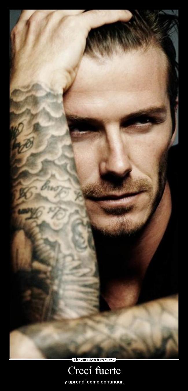 Crecí fuerte - y aprendí como continuar.