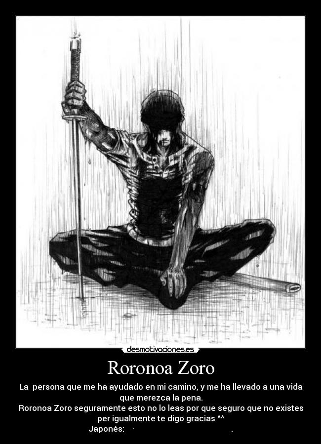 Roronoa Zoro -