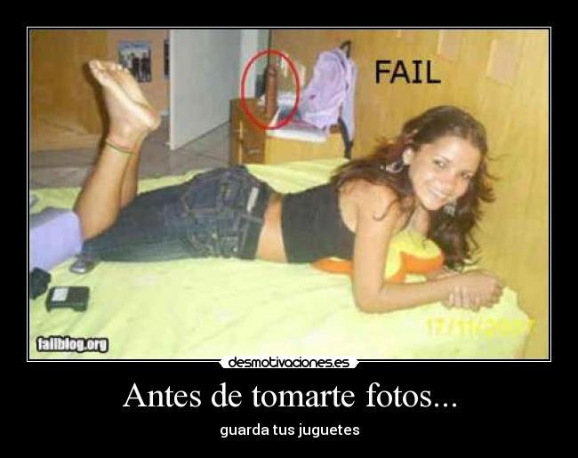 Antes de tomarte fotos... -