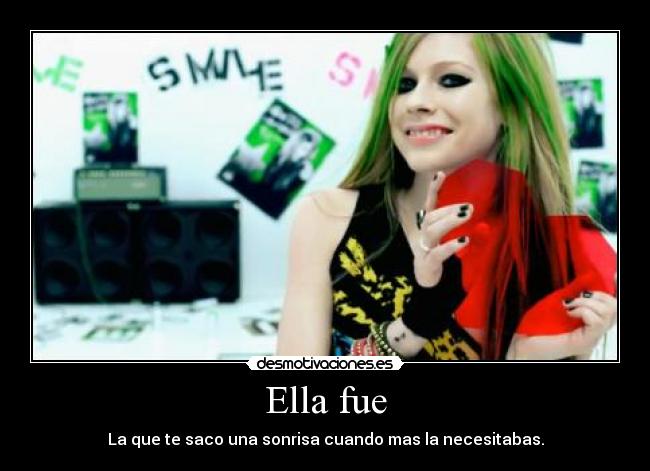 Ella fue -
