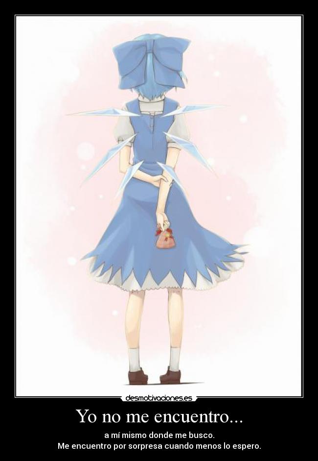 Yo no me encuentro... - 
