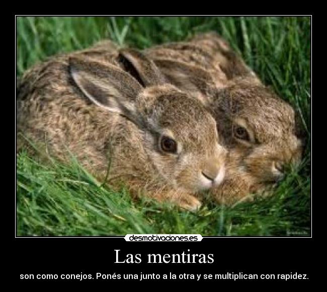 Las mentiras -