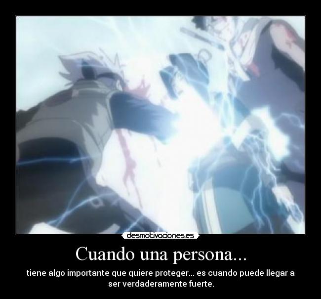 Cuando una persona... -