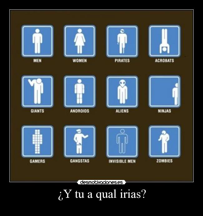 ¿Y tu a qual irias? - 