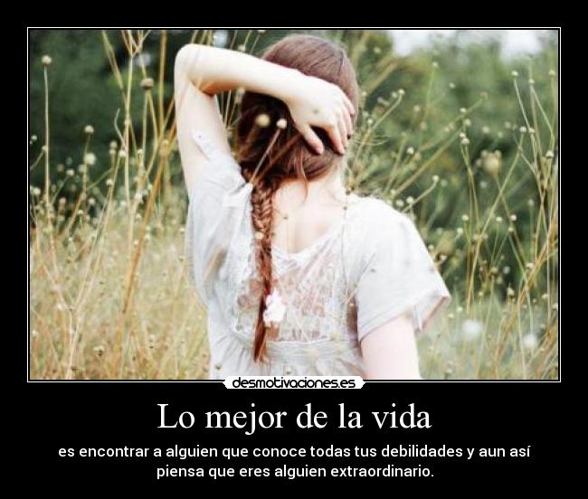 Lo mejor de la vida -