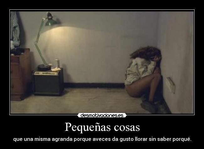 Pequeñas cosas -