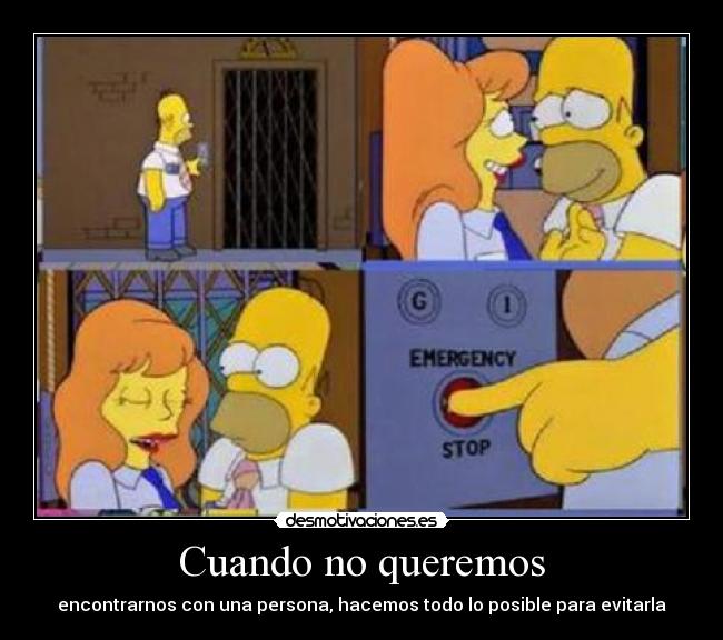 Cuando no queremos - 