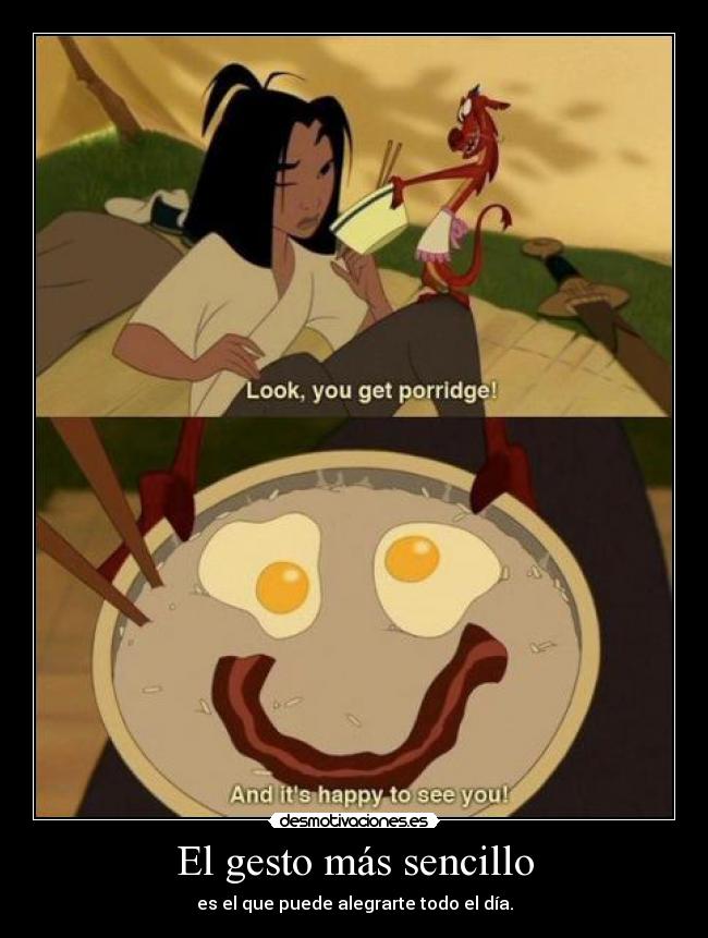 El gesto más sencillo - 