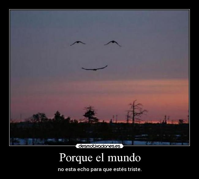 Porque el mundo - 