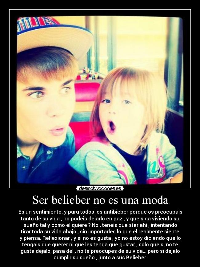 carteles belieber desmotivaciones
