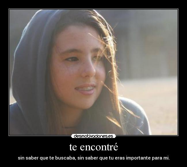 te encontré - 