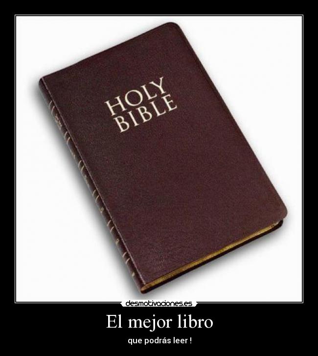 carteles biblia desmotivaciones