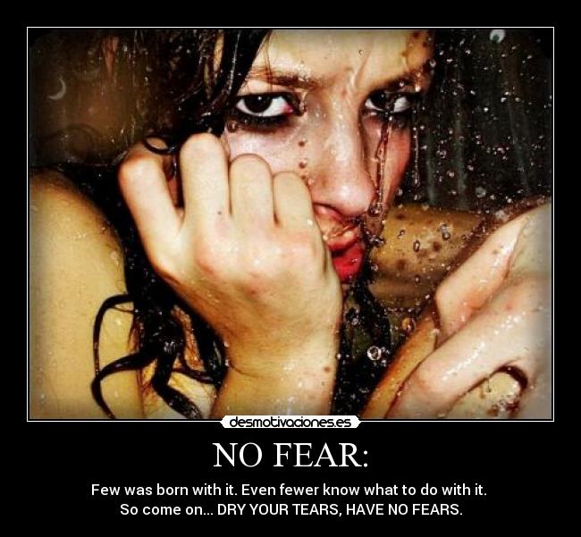 NO FEAR: - 
