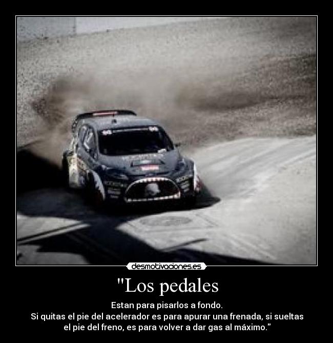 Los pedales - 