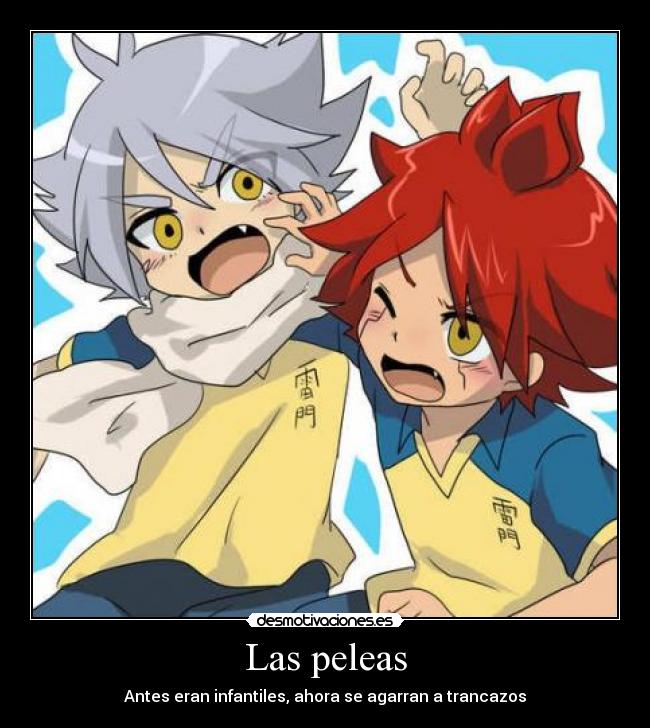 Las peleas -
